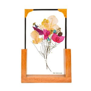 Orchid White Lilly Bougainvillea Flower Table Top 6*10