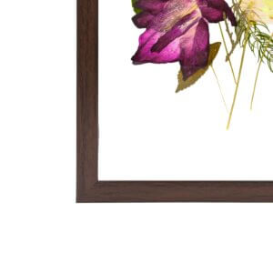Multicolor Lilly with Orchid Wall Frame 6*10